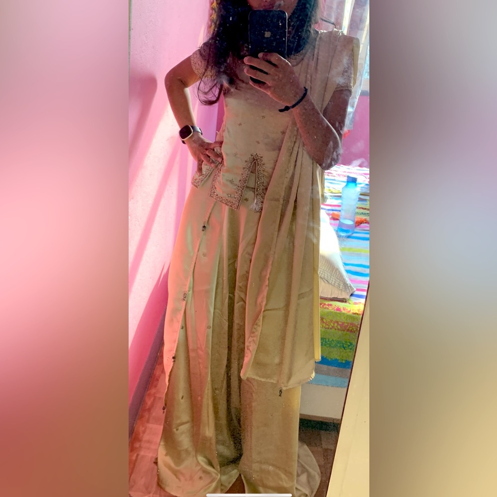 Vintage Kajol style silk lehenga
